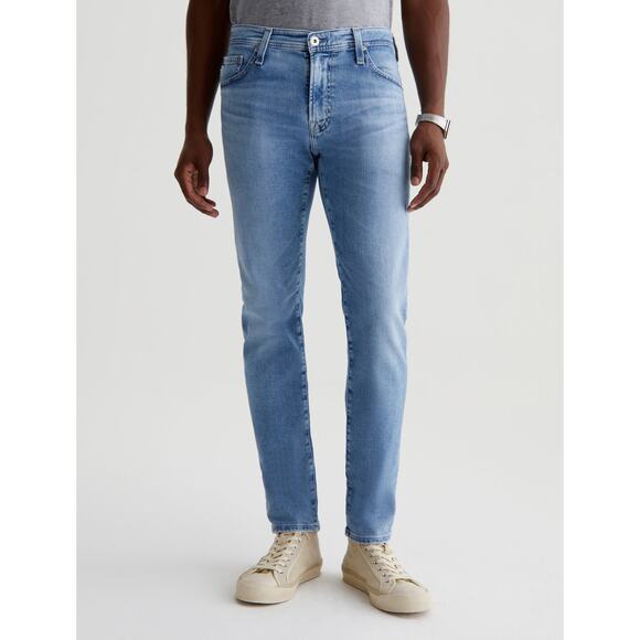 AG Adriano Goldschmied Tellis Modern Slim Jeans Men’s 36x33 Light Wash Denim